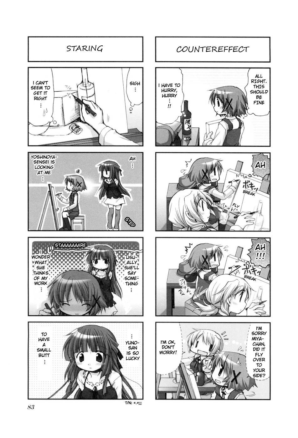 Hidamari Sketch Chapter 38 page 3 - Chapter 38