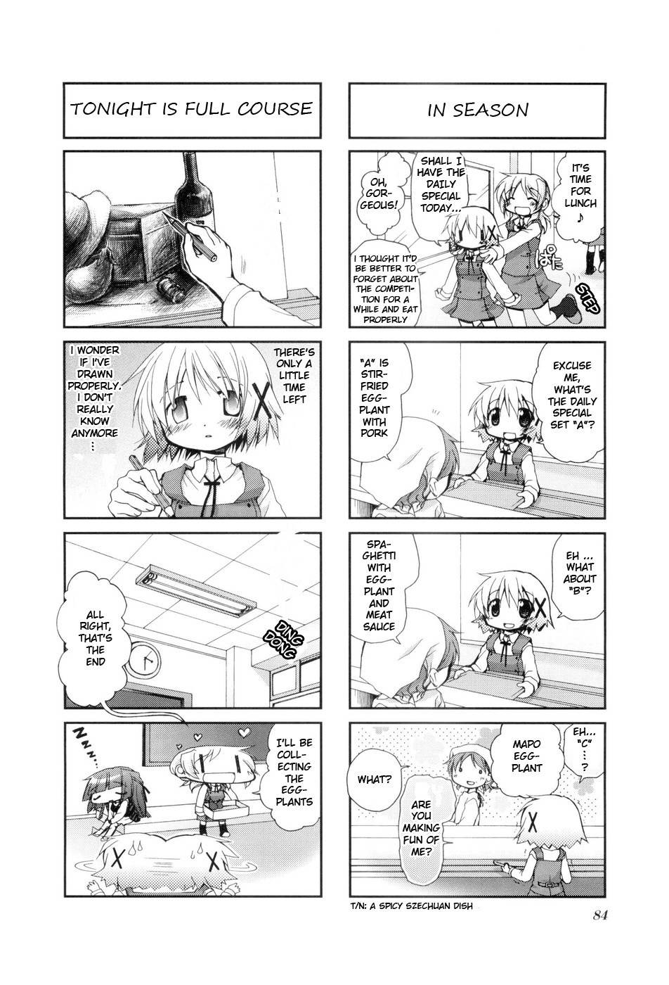 Hidamari Sketch Chapter 38 page 4 - Chapter 38