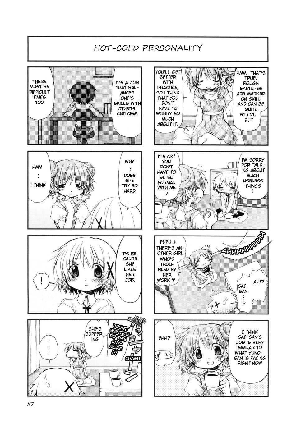 Hidamari Sketch Chapter 38 page 7 - Chapter 38