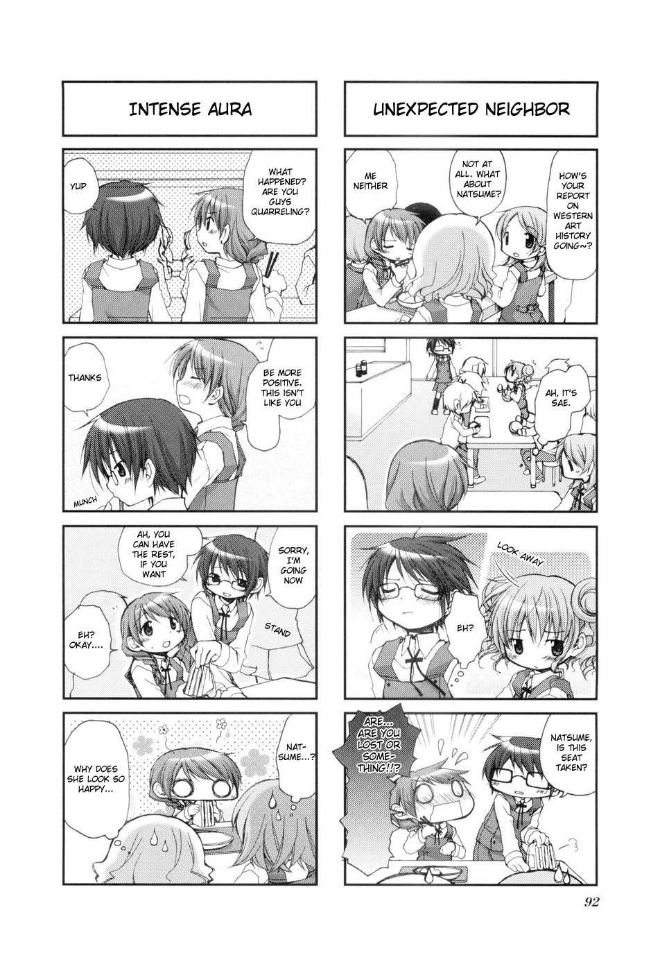 Hidamari Sketch Chapter 39 page 4 - Chapter 39