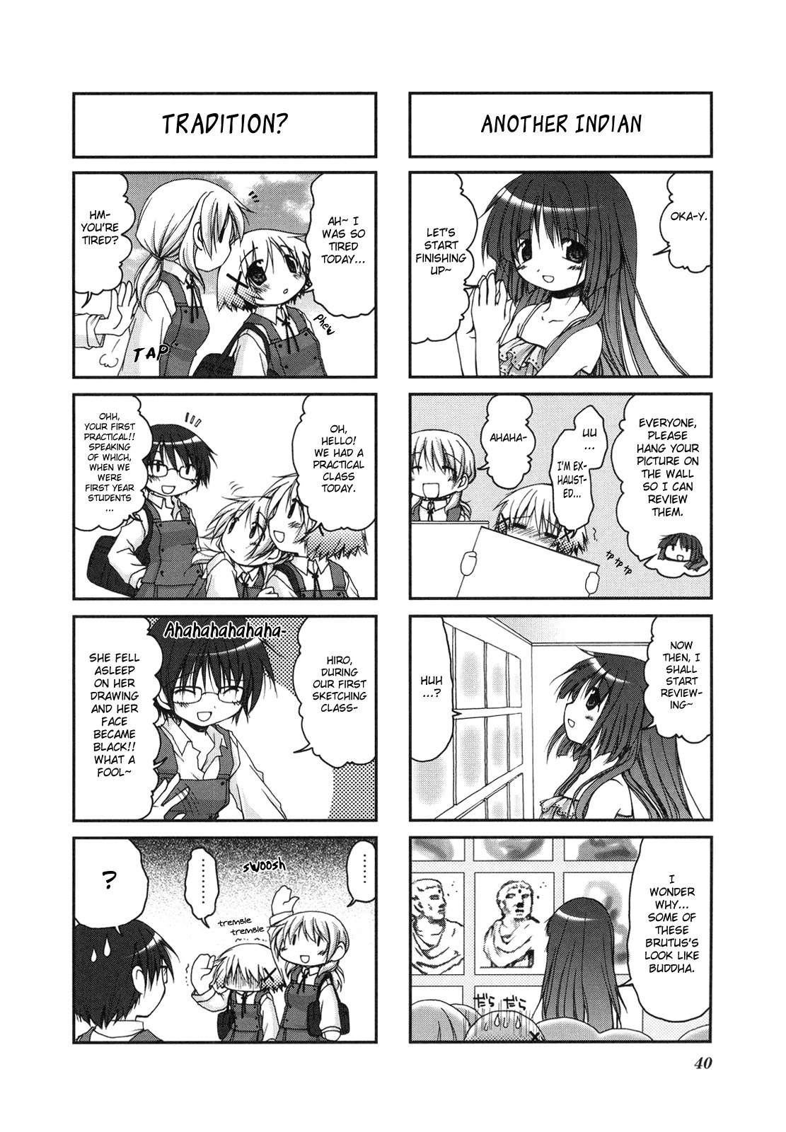 Hidamari Sketch Chapter 4 page 12 - Chapter 4