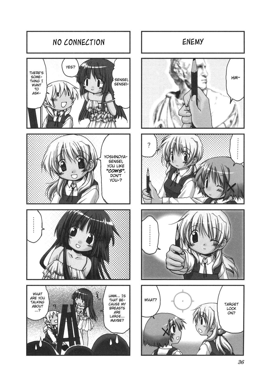 Hidamari Sketch Chapter 4 page 7 - Chapter 4