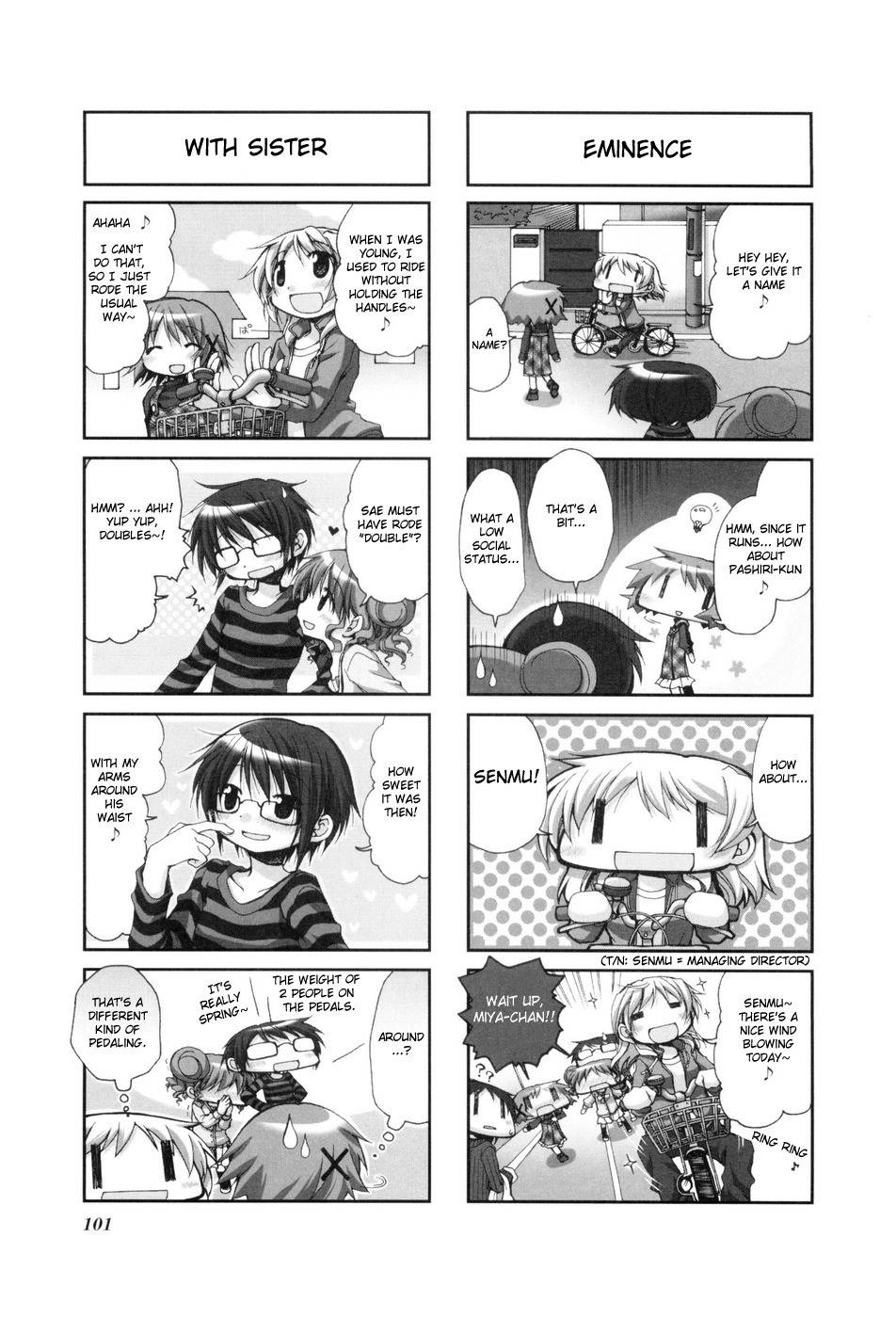 Hidamari Sketch Chapter 40 page 3 - Chapter 40