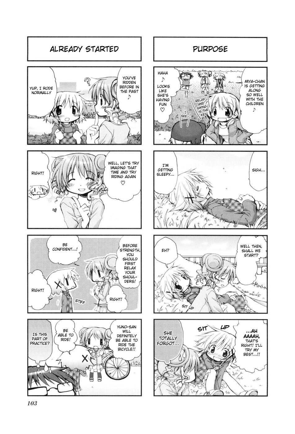Hidamari Sketch Chapter 40 page 5 - Chapter 40