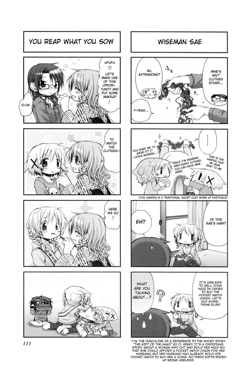 Hidamari Sketch Chapter 41 page 5 - Chapter 41