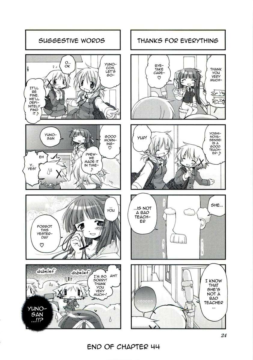 Hidamari Sketch Chapter 43 page 8 - Chapter 43