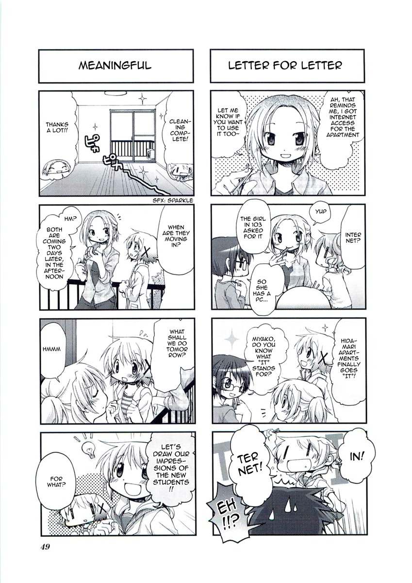 Hidamari Sketch Chapter 46 page 5 - Chapter 46