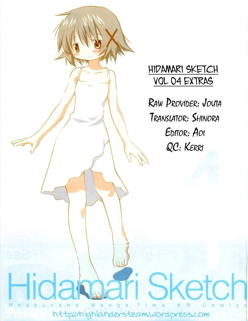 Hidamari Sketch Chapter 52.5 page 22 - Chapter 52.5: Extra: Until Natsume Becomes Capable