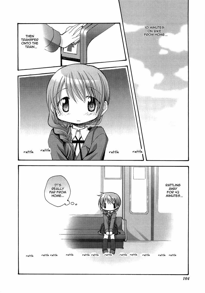 Hidamari Sketch Chapter 52.5 page 3 - Chapter 52.5: Extra: Until Natsume Becomes Capable