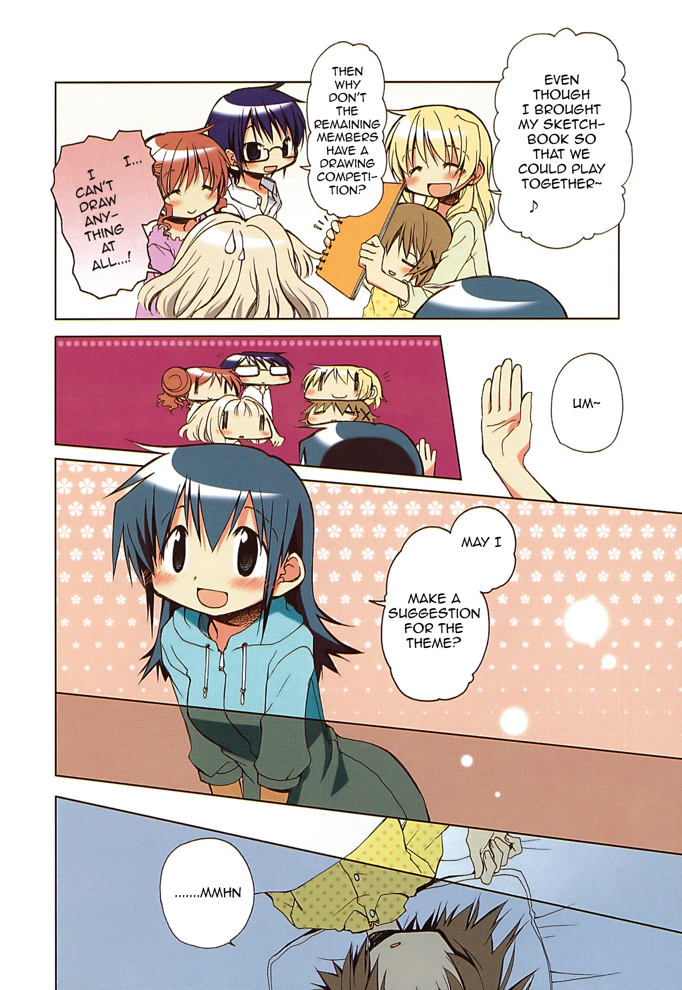 Hidamari Sketch Chapter 52.6 page 12 - Chapter 52.6