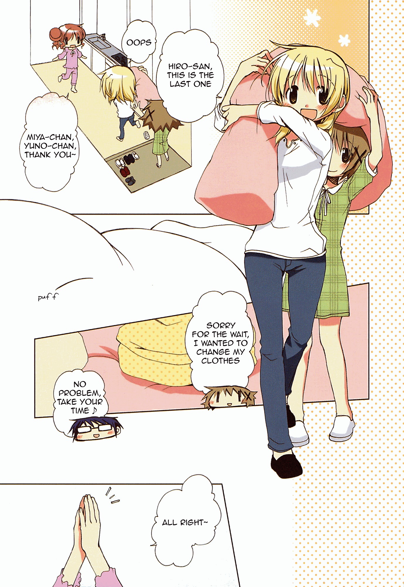 Hidamari Sketch Chapter 52.6 page 9 - Chapter 52.6