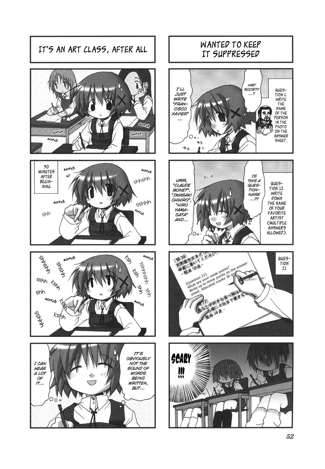 Hidamari Sketch Chapter 6 page 3 - Chapter 6