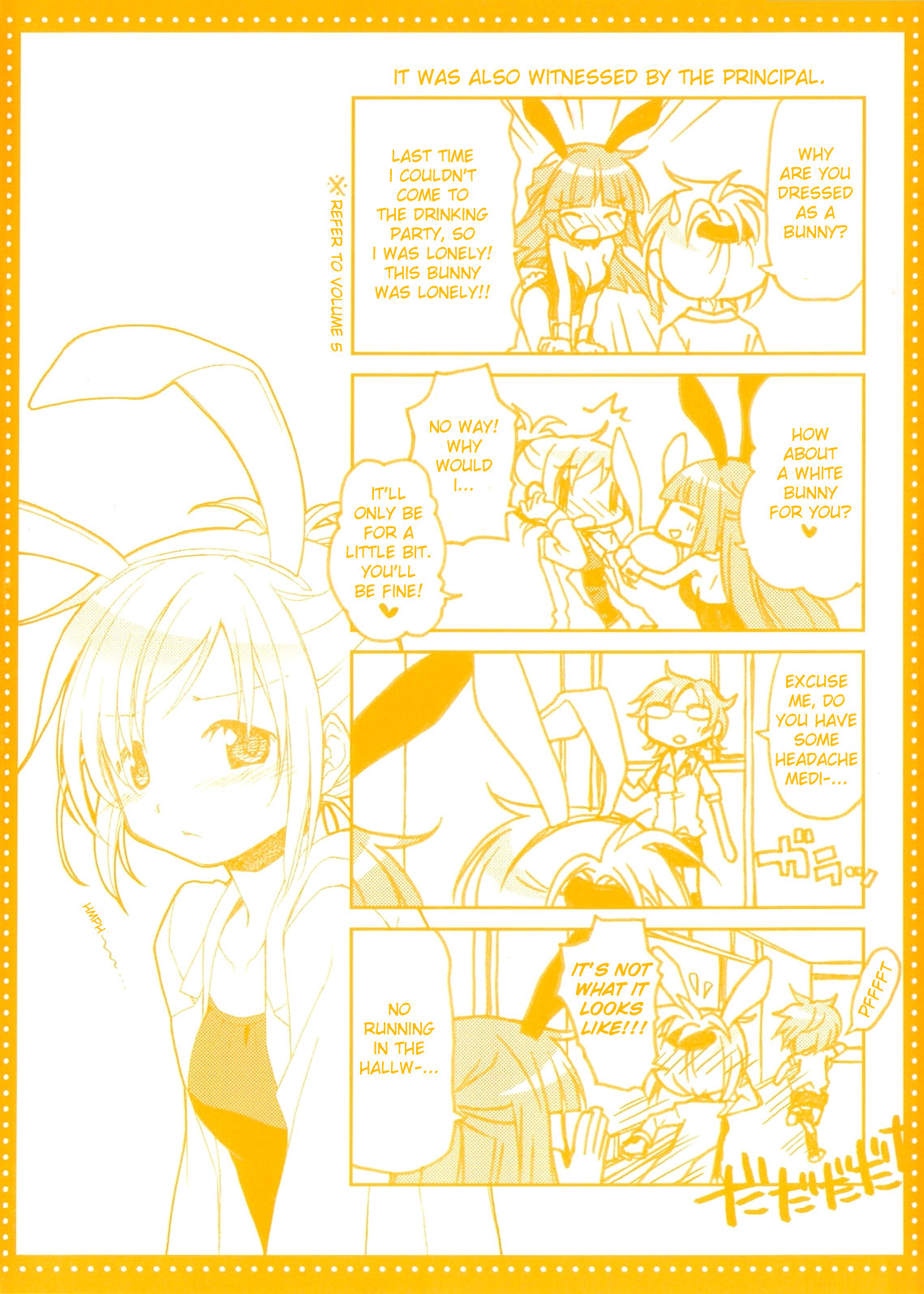 Hidamari Sketch Chapter 67.5 page 3 - Chapter 67.5