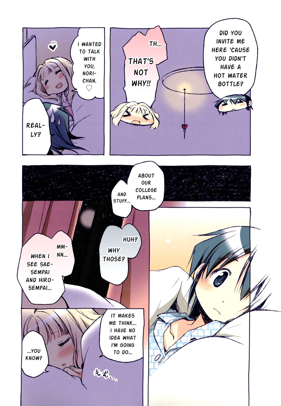 Hidamari Sketch Chapter 81.5 page 5 - Chapter 81.5