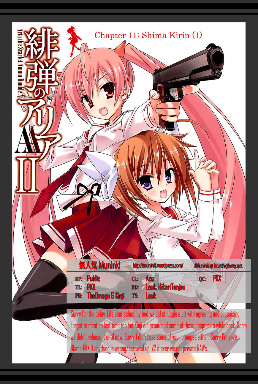 Hidan no Aria AA Chapter 11 page 25 - Chapter 11 : 11th Bullet - Shima Kirin (1)