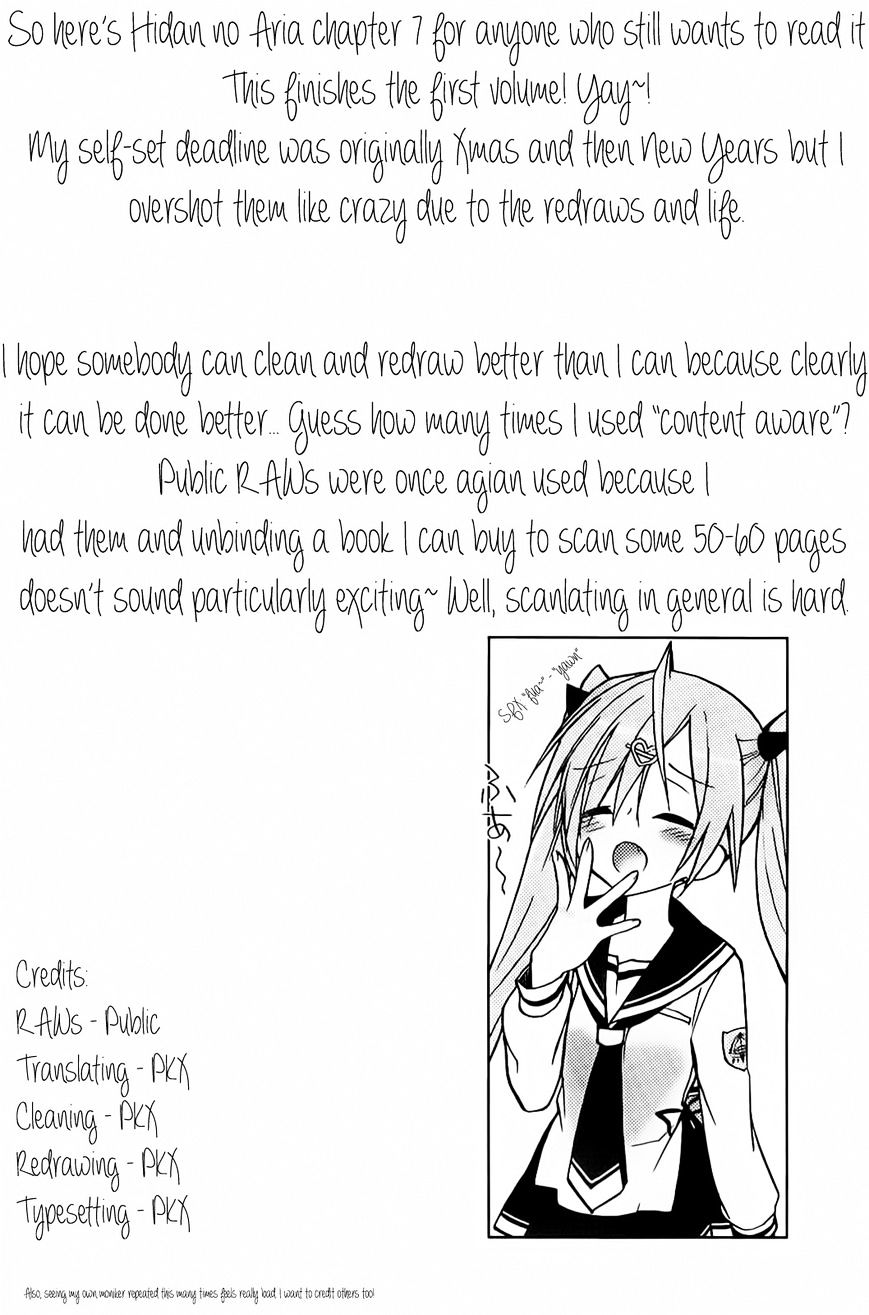 Hidan no Aria AA Chapter 7 page 28 - Chapter 7 : 7th Bullet - Sasaki Shino (3)