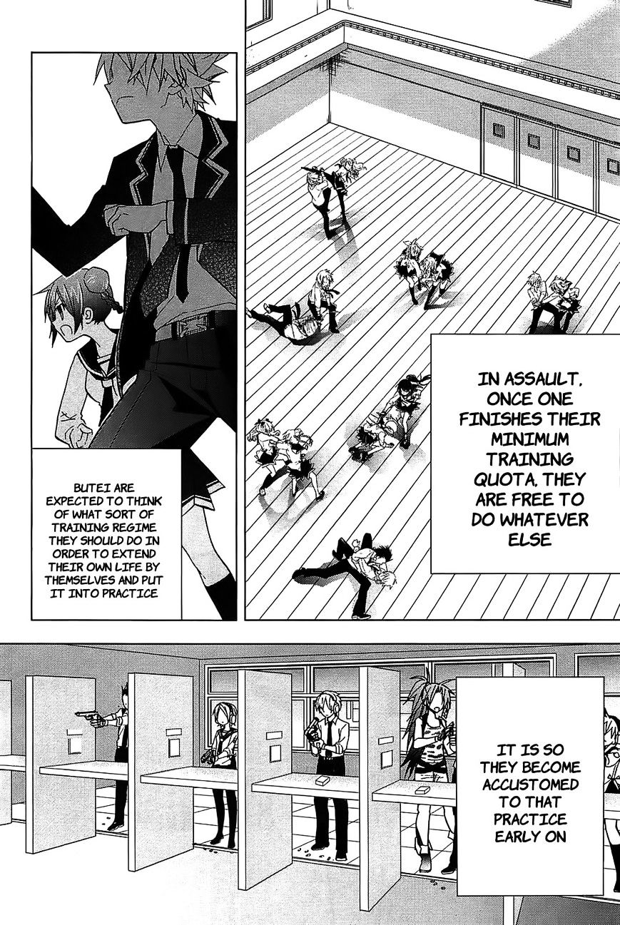 Hidan no Aria AA Chapter 8 page 10 - Chapter 8 : 8th Bullet - Tohyama Kinji (1)