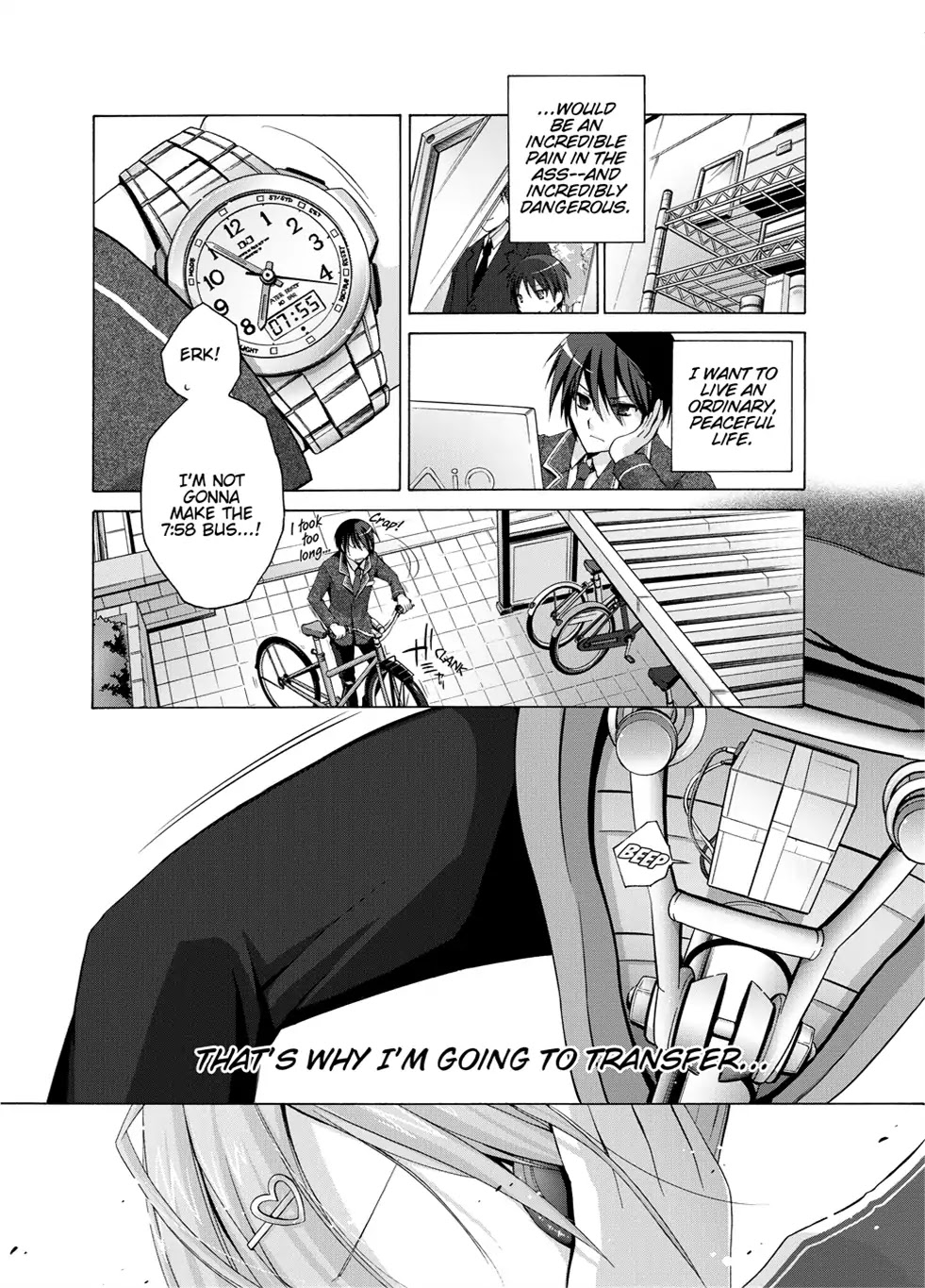 Hidan no Aria Chapter 0 page 14 - Chapter 0: Vol.1 Bullet 0: Loading