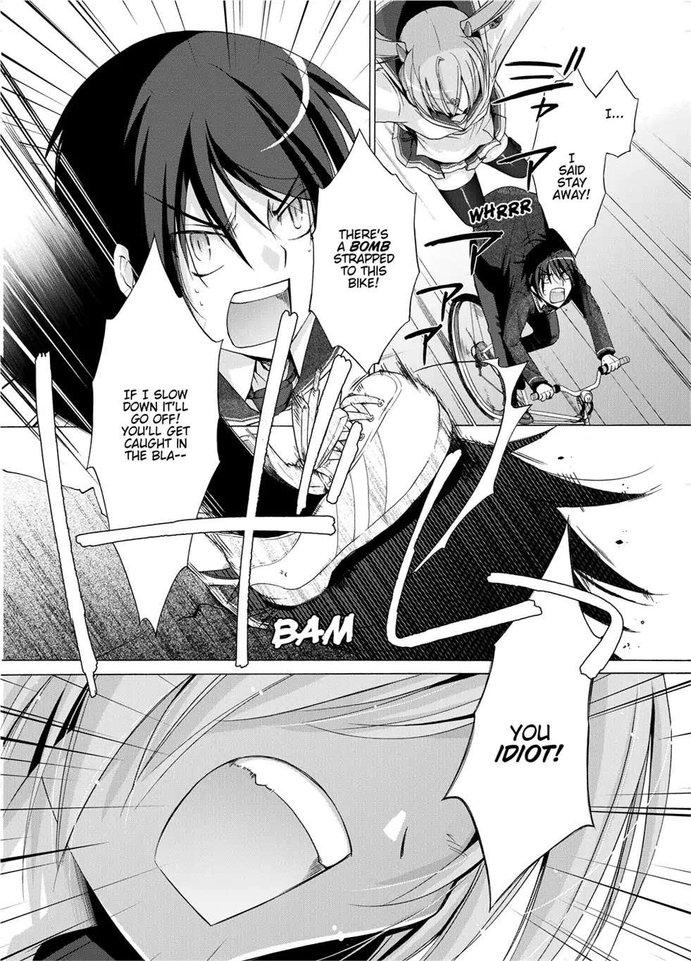 Hidan no Aria Chapter 1 page 13 - Chapter 1: Vol.1 Bullet 1: She Came From The Sky