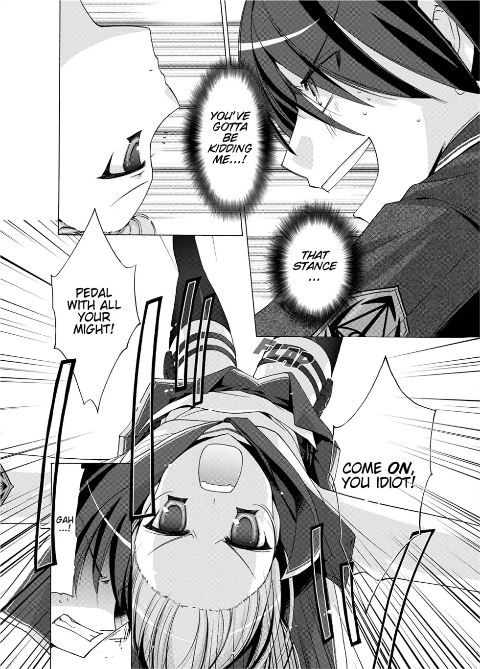 Hidan no Aria Chapter 1 page 16 - Chapter 1: Vol.1 Bullet 1: She Came From The Sky