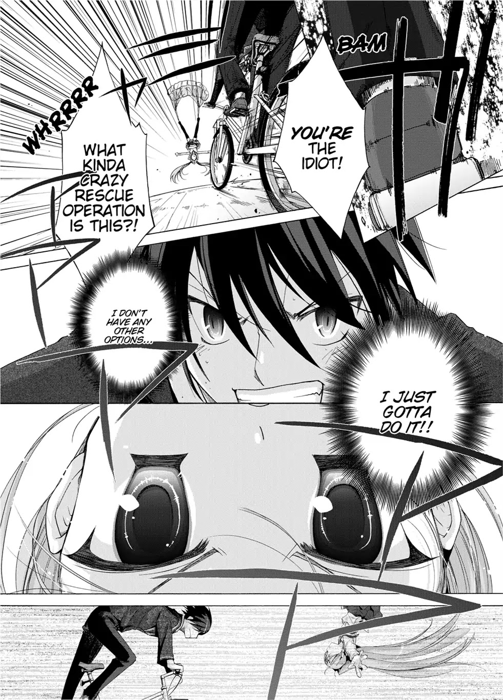 Hidan no Aria Chapter 1 page 17 - Chapter 1: Vol.1 Bullet 1: She Came From The Sky