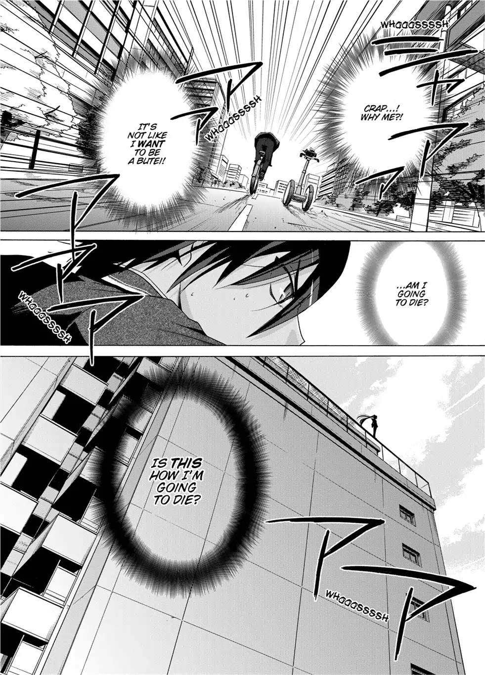 Hidan no Aria Chapter 1 page 5 - Chapter 1: Vol.1 Bullet 1: She Came From The Sky
