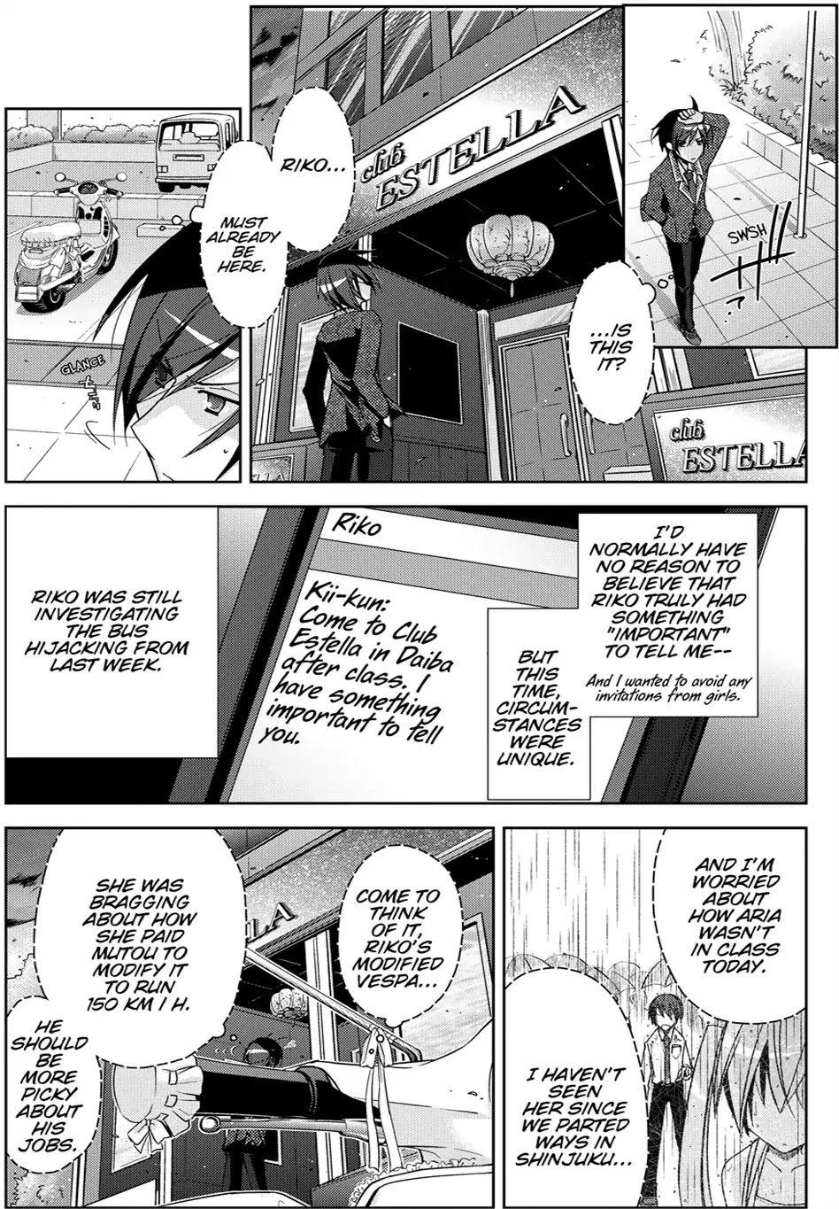 Hidan no Aria Chapter 10 page 18 - Chapter 10: Vol.2 Bullet 10: Points and Lines