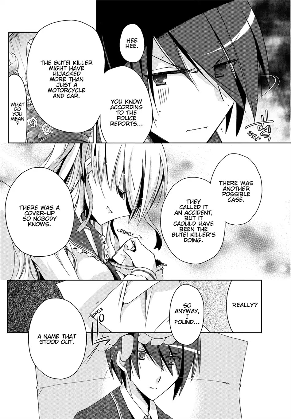 Hidan no Aria Chapter 10 page 22 - Chapter 10: Vol.2 Bullet 10: Points and Lines
