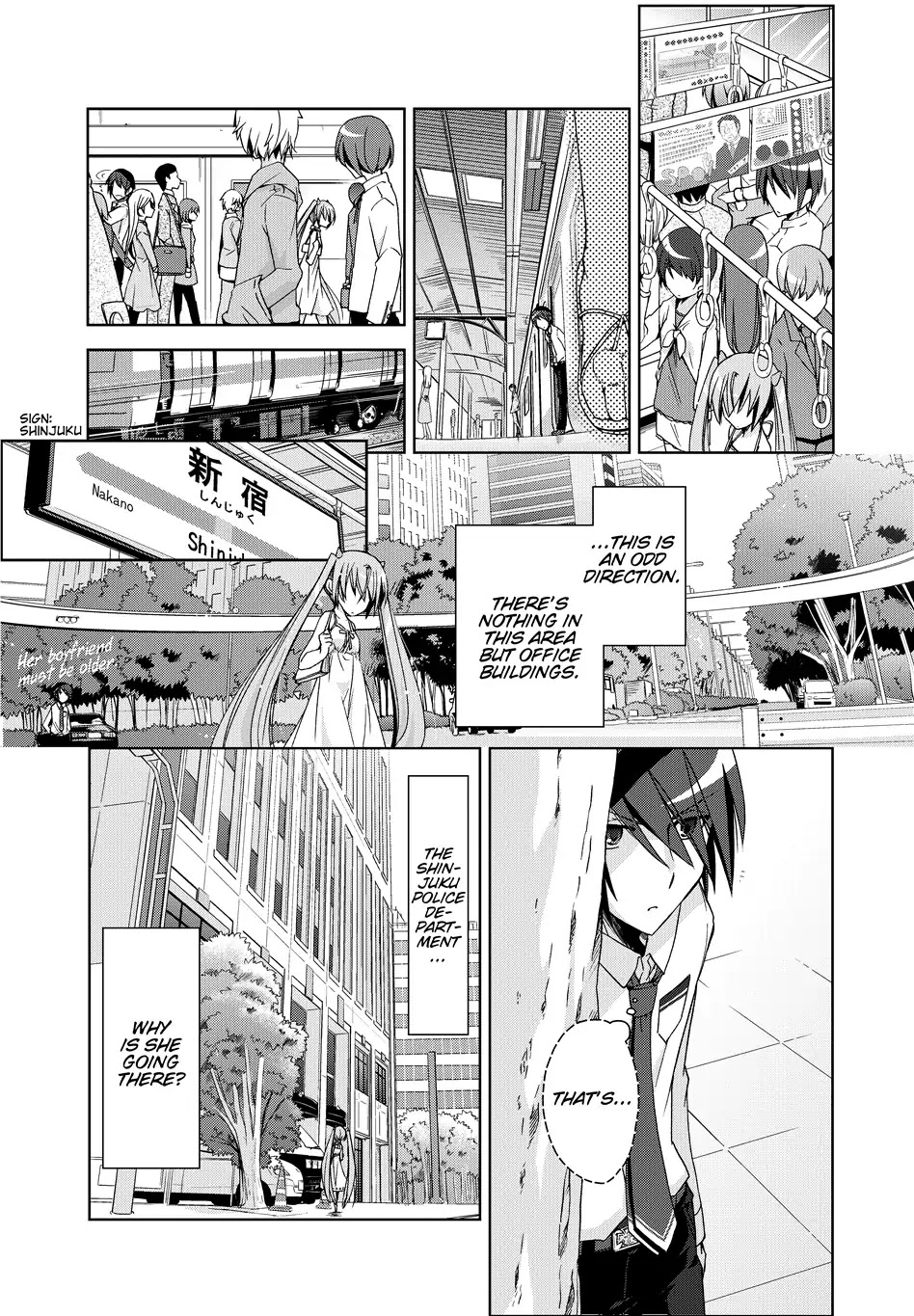 Hidan no Aria Chapter 10 page 4 - Chapter 10: Vol.2 Bullet 10: Points and Lines
