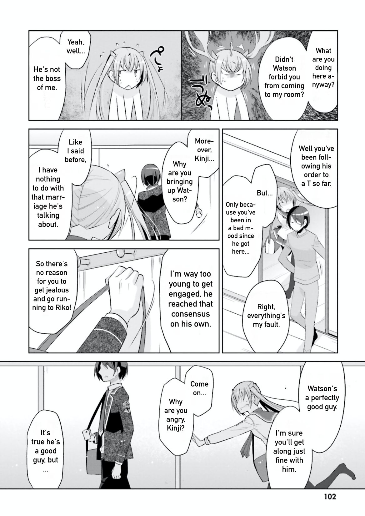 Hidan no Aria Chapter 103 page 22 - Chapter 103: Indelible Memories