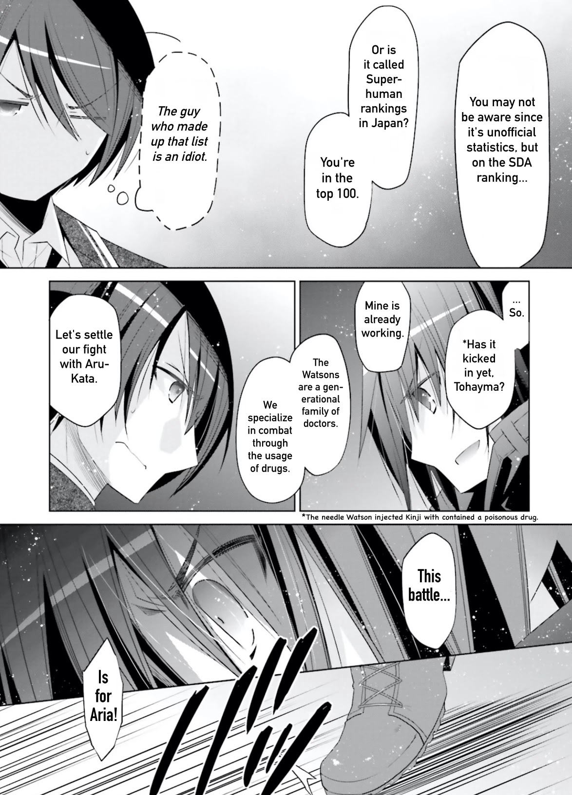 Hidan no Aria Chapter 105 page 17 - Chapter 105: Vein