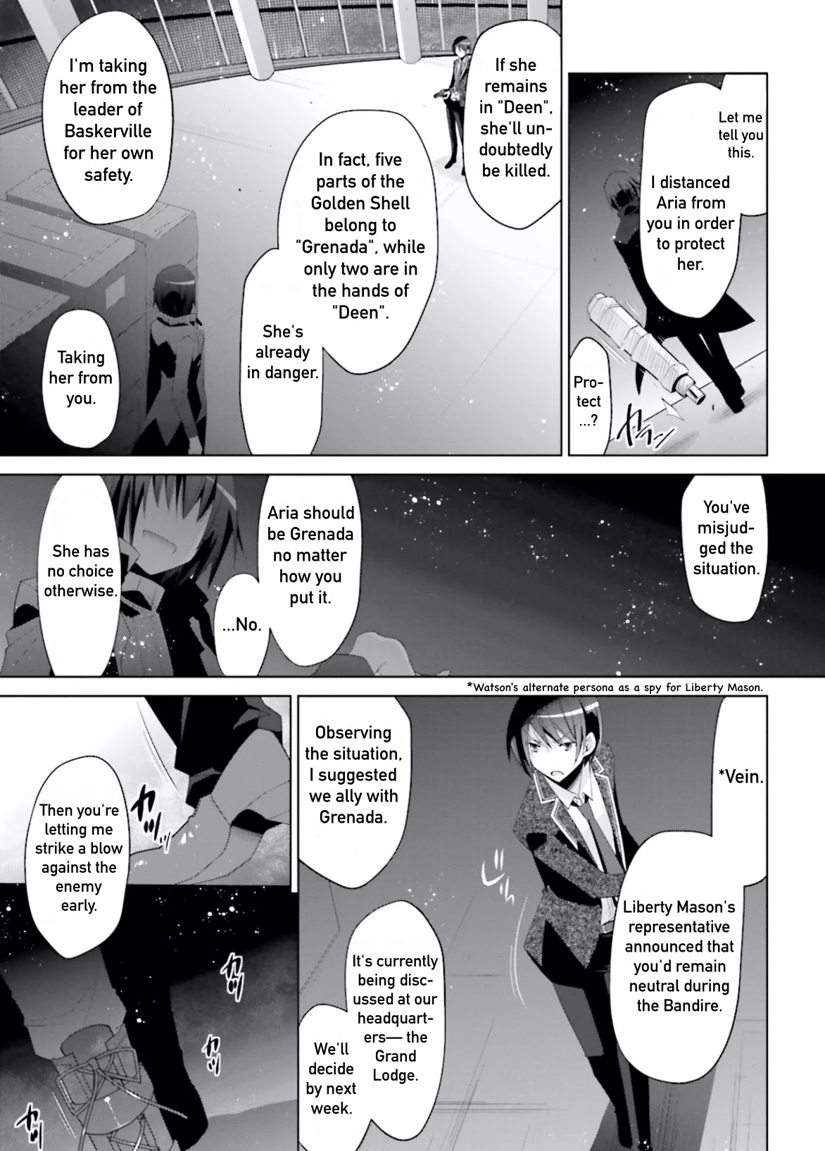 Hidan no Aria Chapter 105 page 7 - Chapter 105: Vein