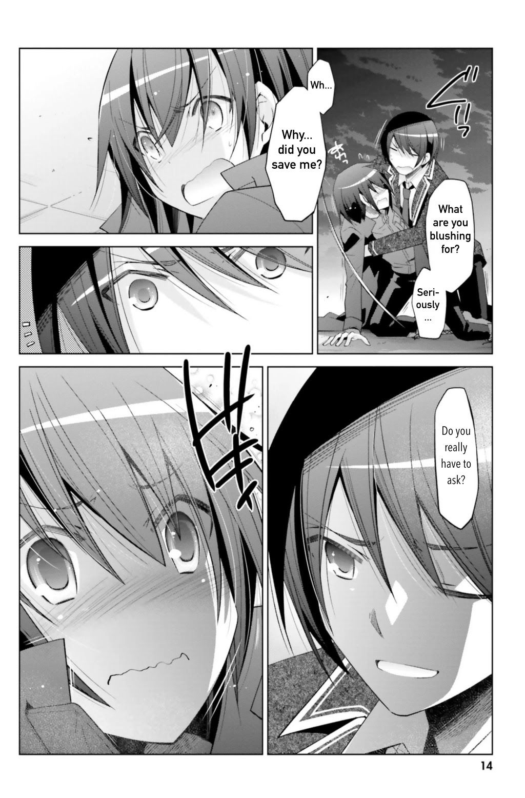 Hidan no Aria Chapter 106 page 13 - Chapter 106: Spiraling