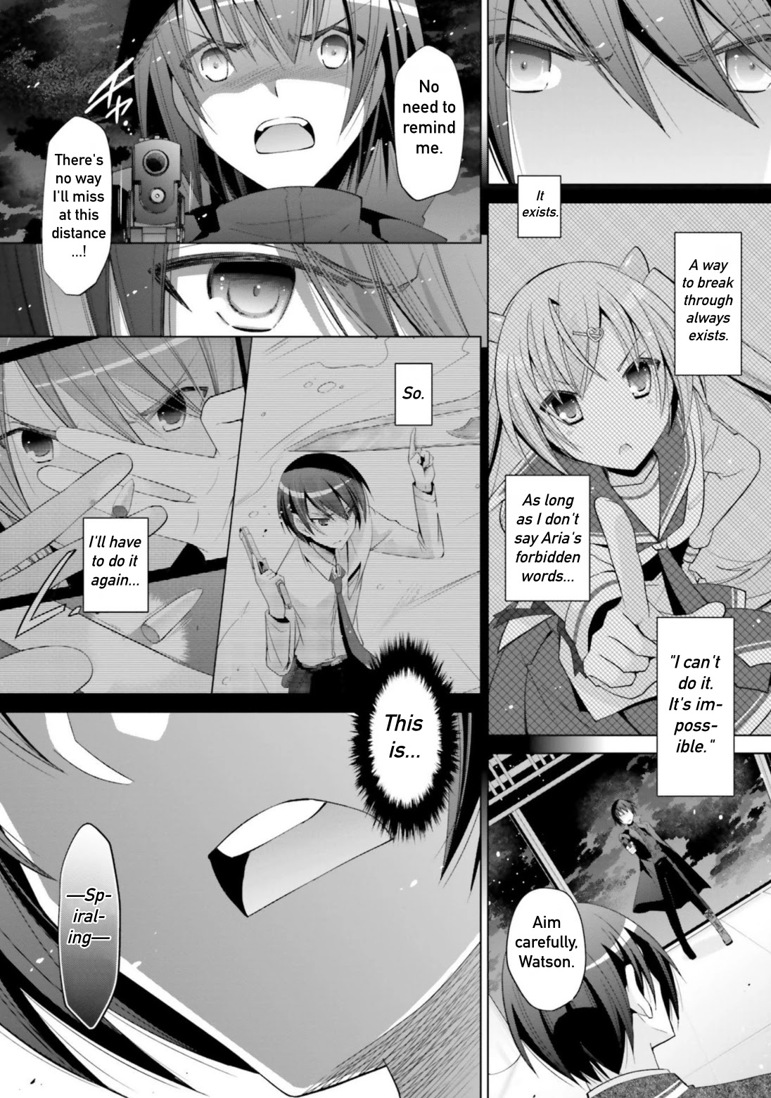 Hidan no Aria Chapter 106 page 5 - Chapter 106: Spiraling
