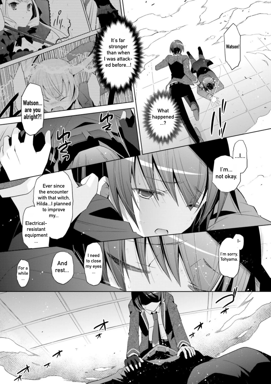 Hidan no Aria Chapter 107 page 15 - Chapter 107: Dracula Hilda: The Lightning Witch