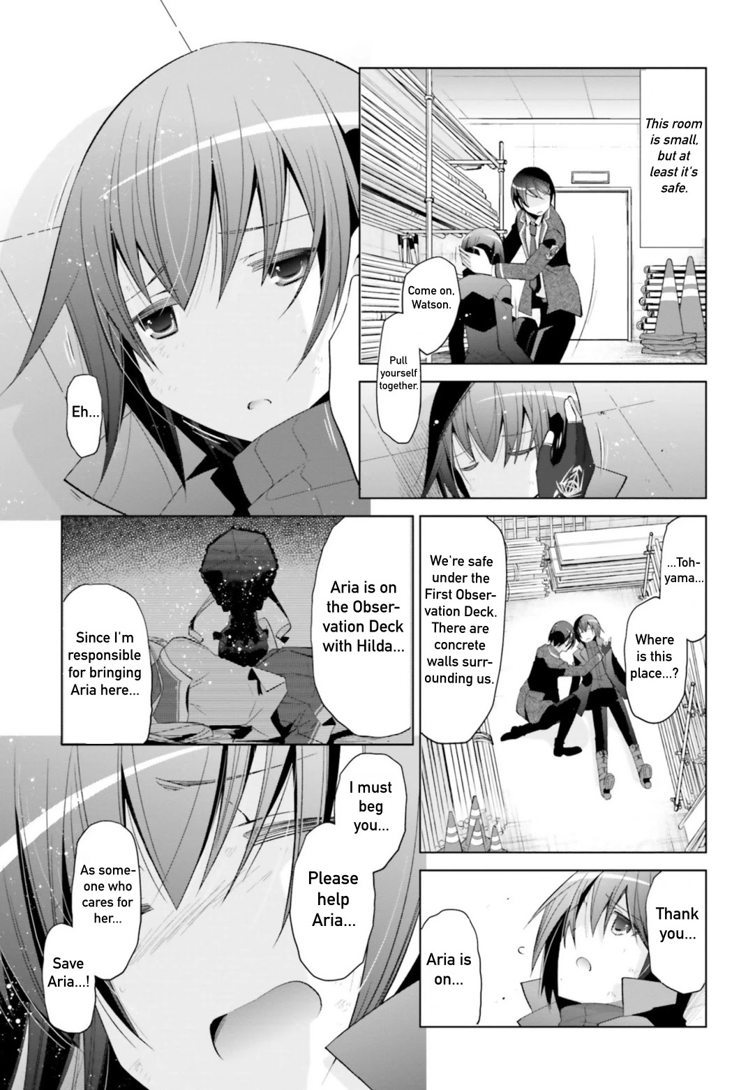 Hidan no Aria Chapter 107 page 17 - Chapter 107: Dracula Hilda: The Lightning Witch