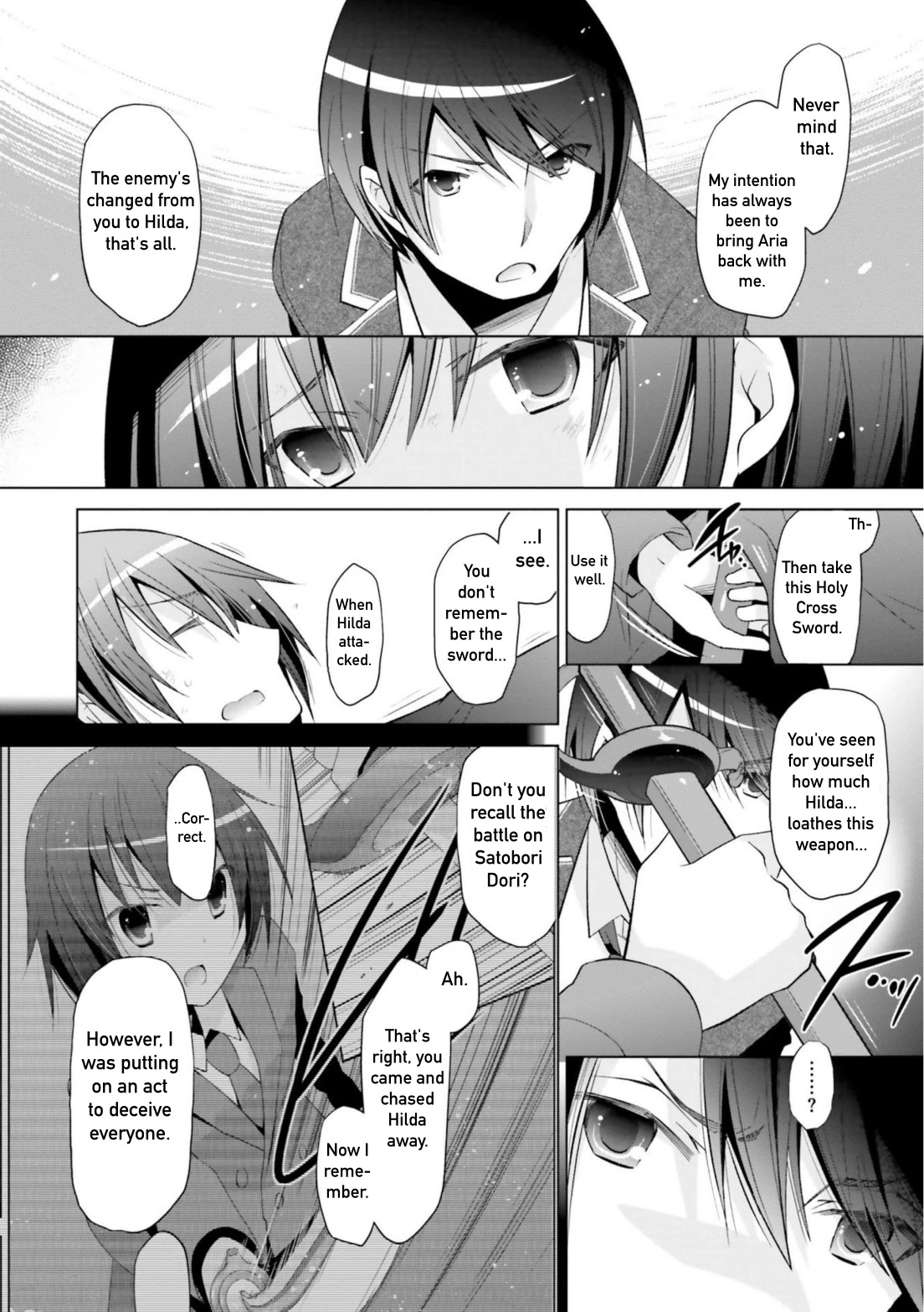 Hidan no Aria Chapter 107 page 18 - Chapter 107: Dracula Hilda: The Lightning Witch