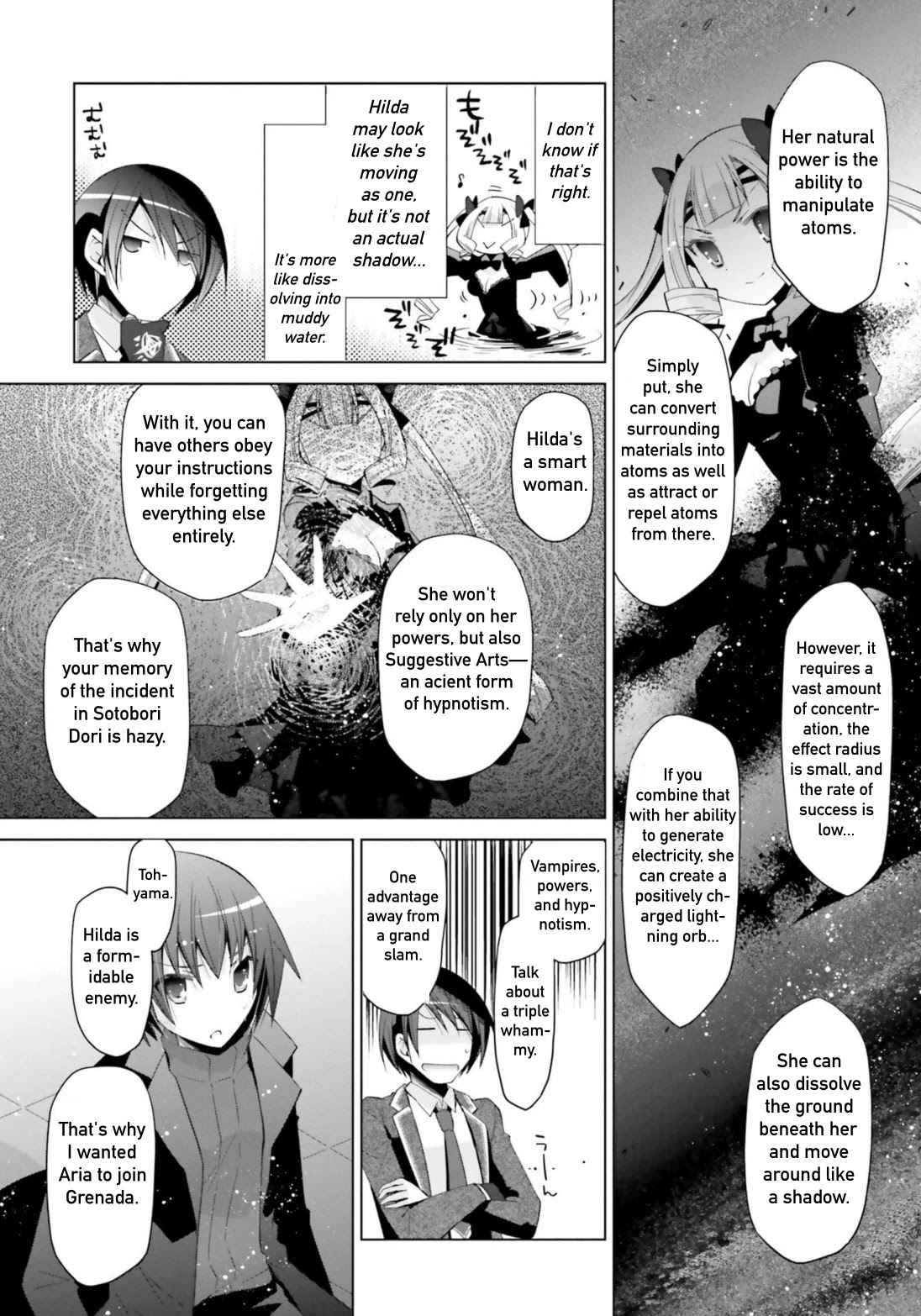 Hidan no Aria Chapter 107 page 20 - Chapter 107: Dracula Hilda: The Lightning Witch