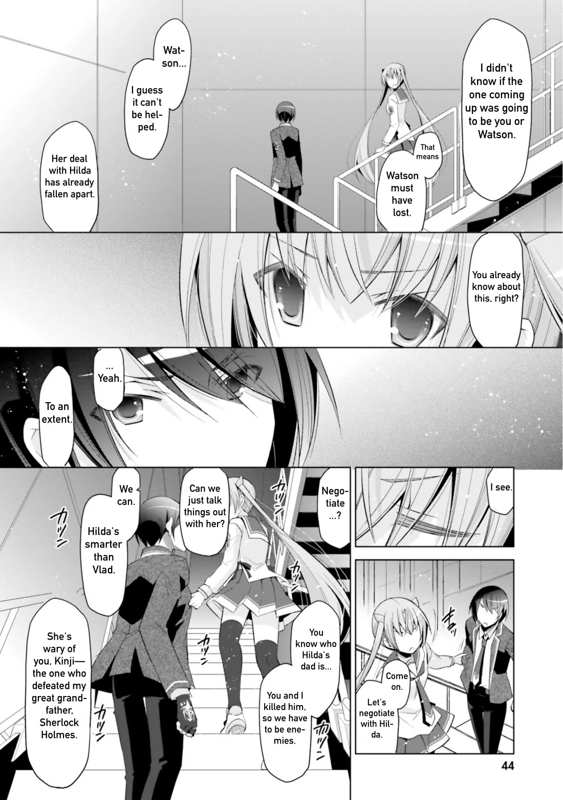 Hidan no Aria Chapter 107 page 26 - Chapter 107: Dracula Hilda: The Lightning Witch