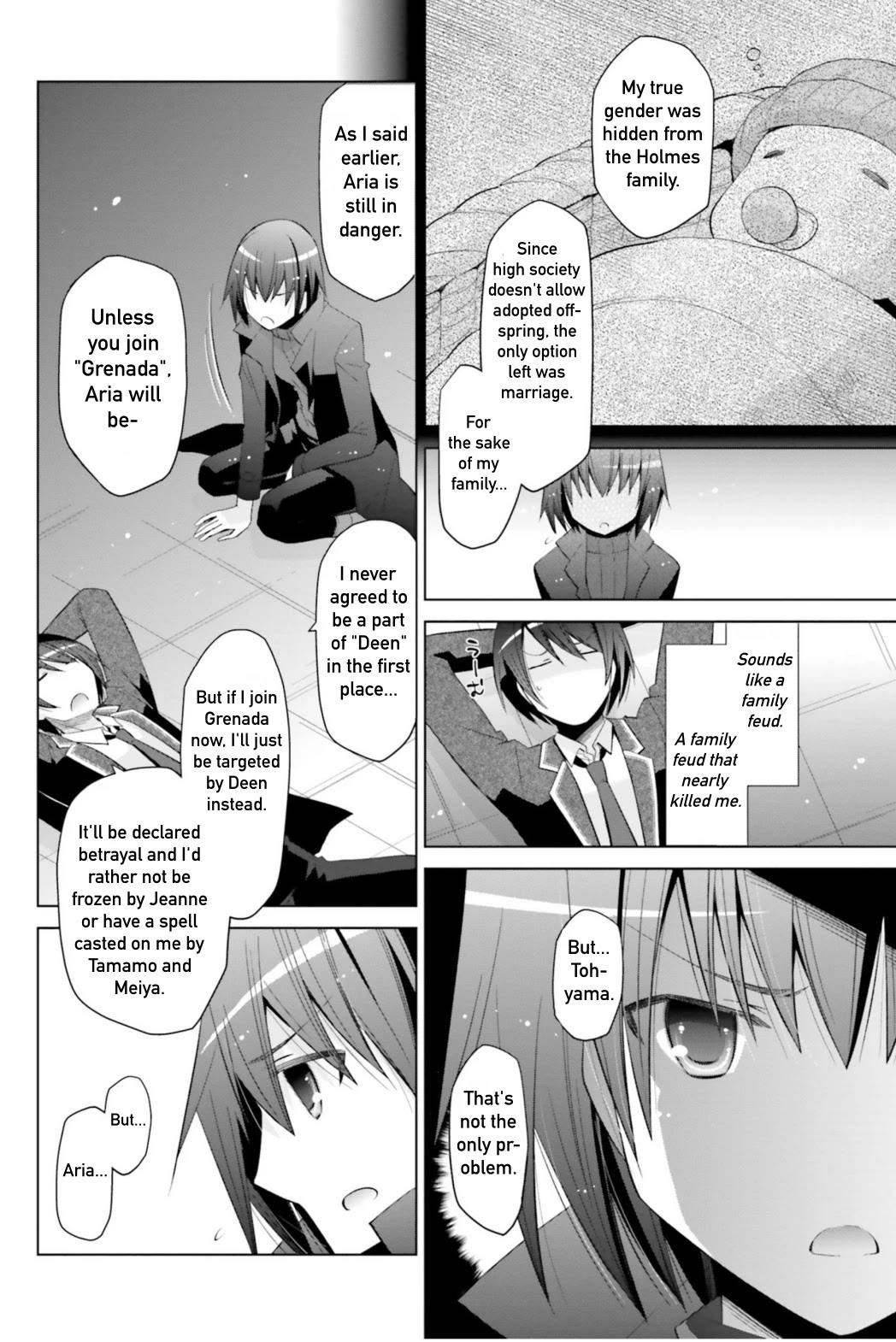 Hidan no Aria Chapter 107 page 6 - Chapter 107: Dracula Hilda: The Lightning Witch