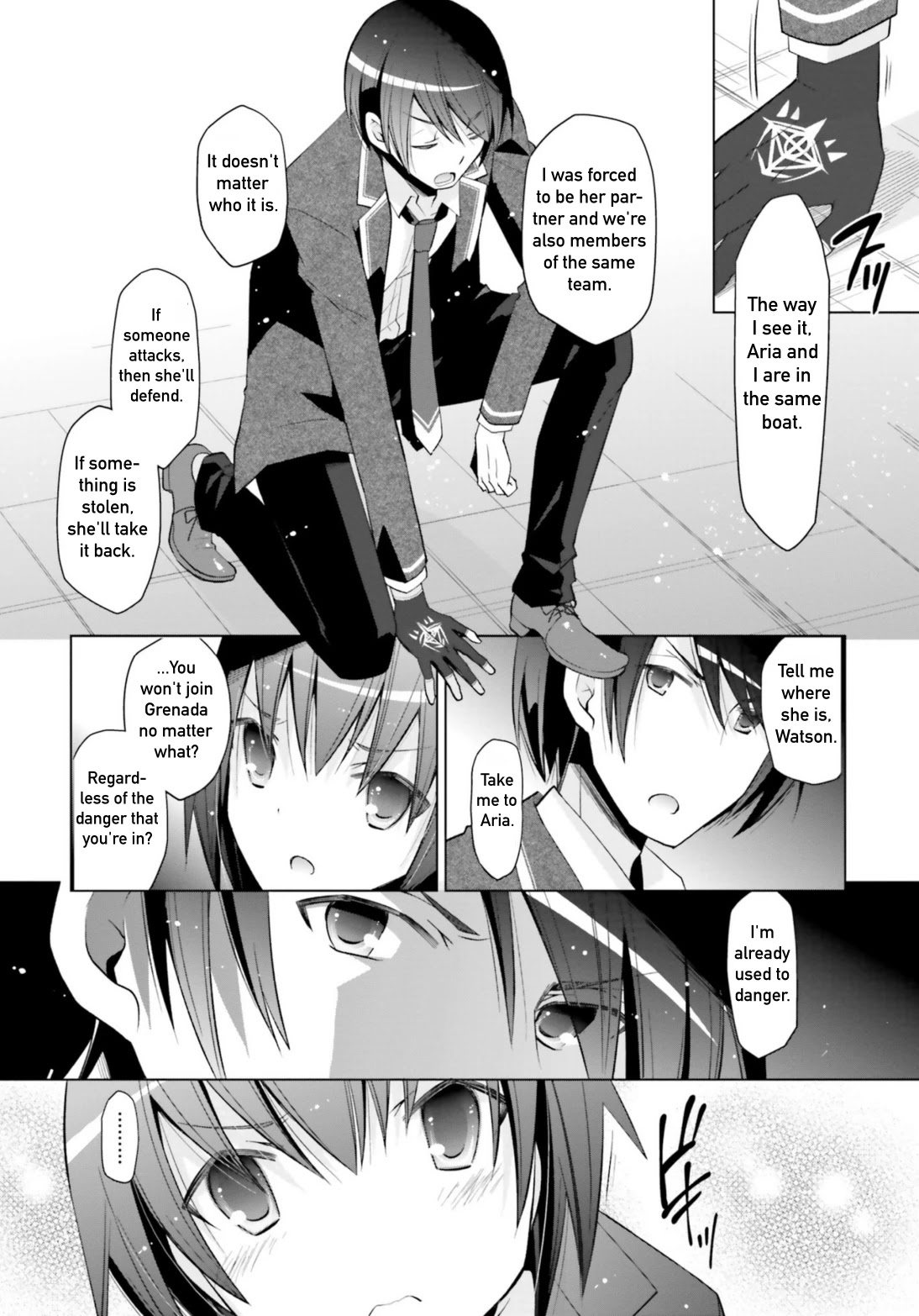 Hidan no Aria Chapter 107 page 7 - Chapter 107: Dracula Hilda: The Lightning Witch