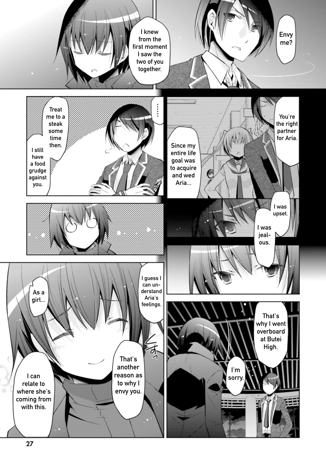 Hidan no Aria Chapter 107 page 9 - Chapter 107: Dracula Hilda: The Lightning Witch
