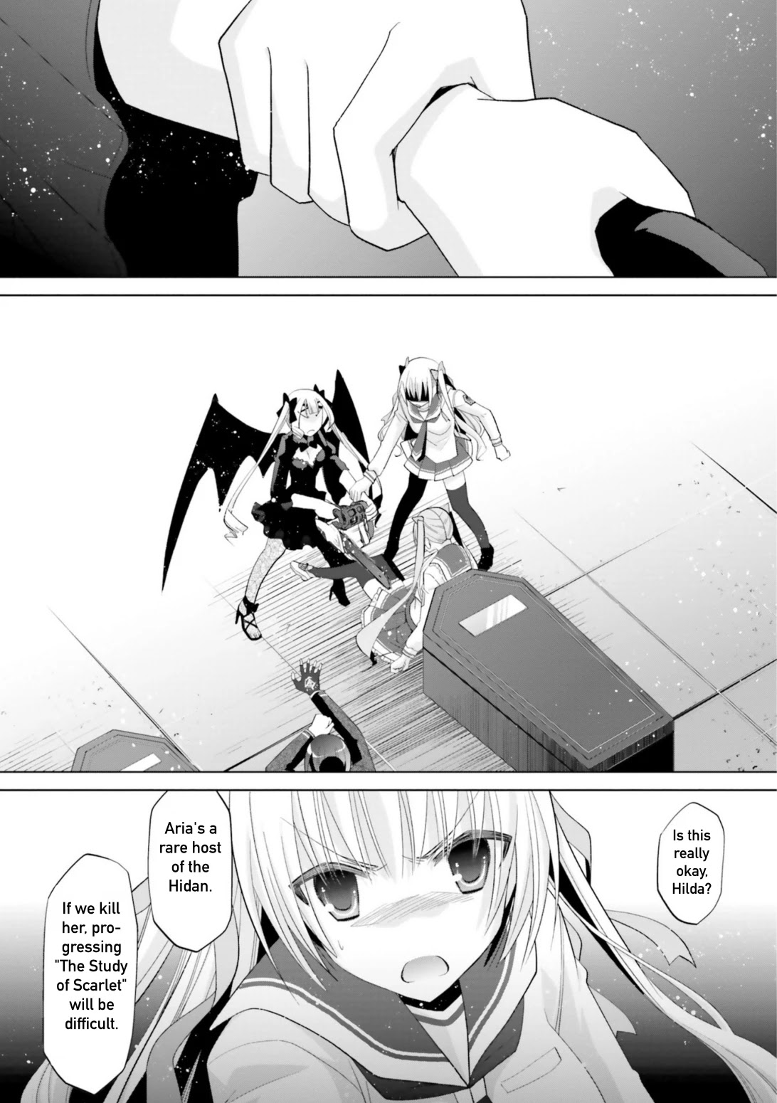 Hidan no Aria Chapter 108 page 22 - Chapter 108: Imitation of the Past