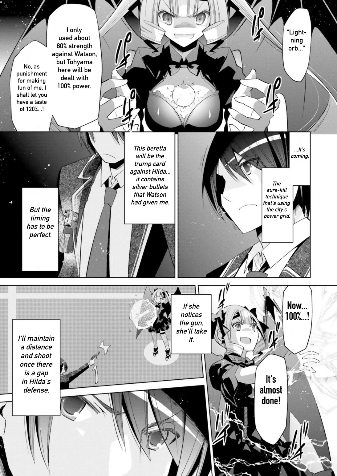 Hidan no Aria Chapter 109 page 11 - Chapter 109: Riko's Determination