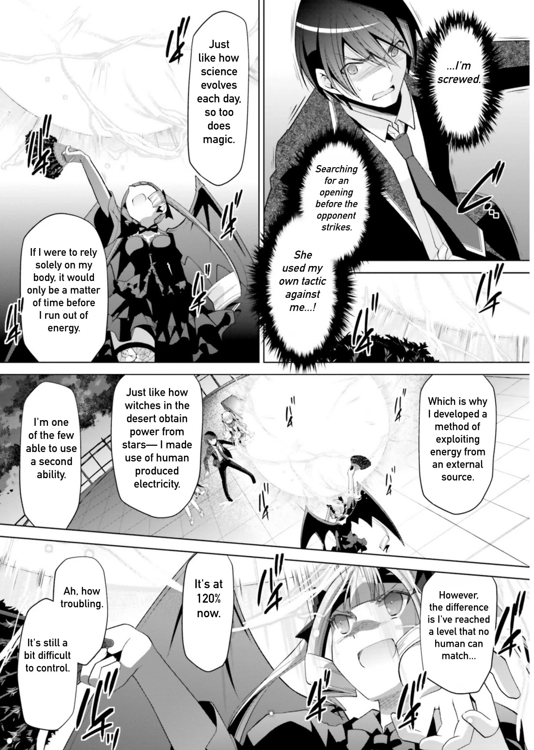 Hidan no Aria Chapter 109 page 15 - Chapter 109: Riko's Determination