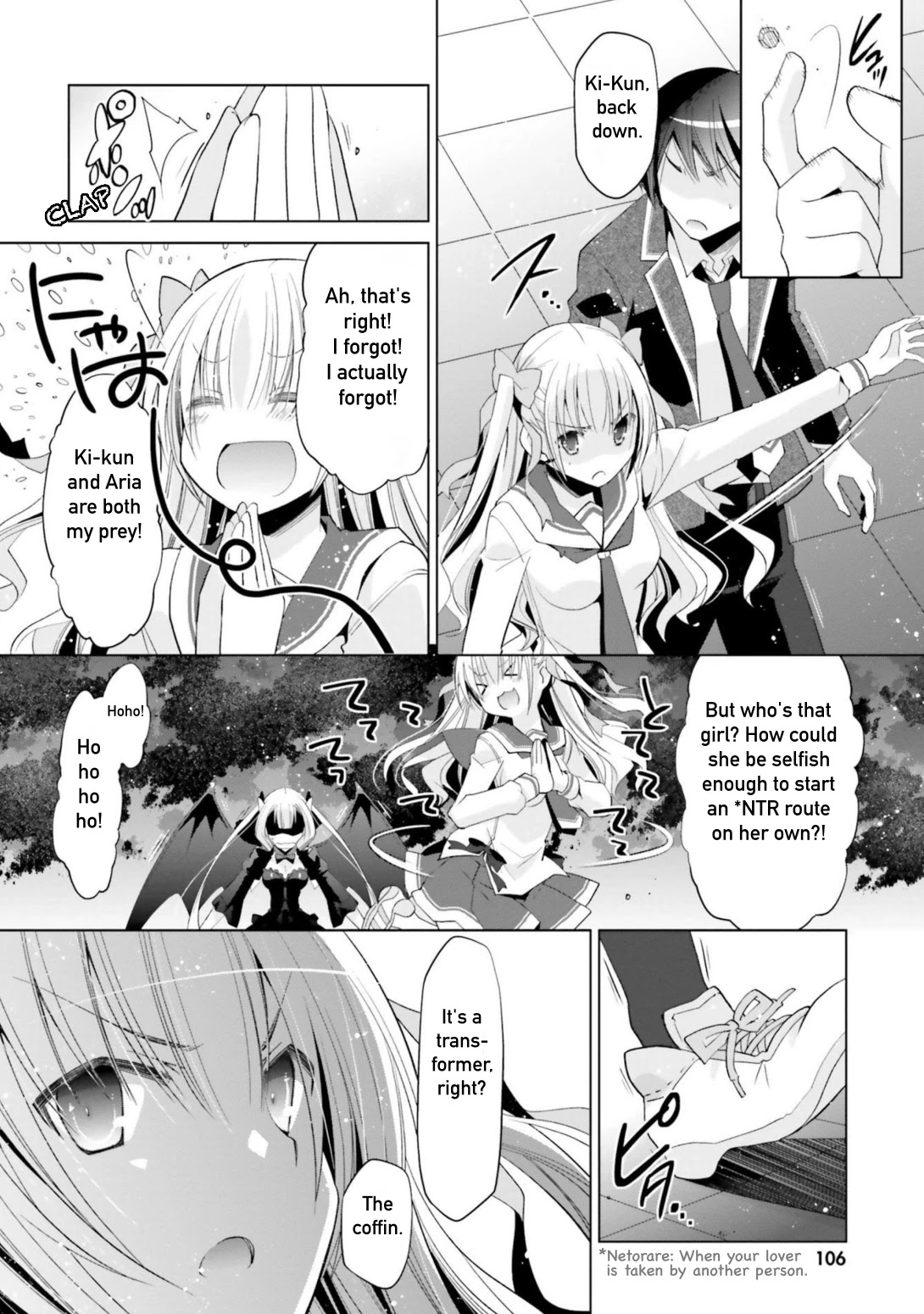 Hidan no Aria Chapter 109 page 20 - Chapter 109: Riko's Determination