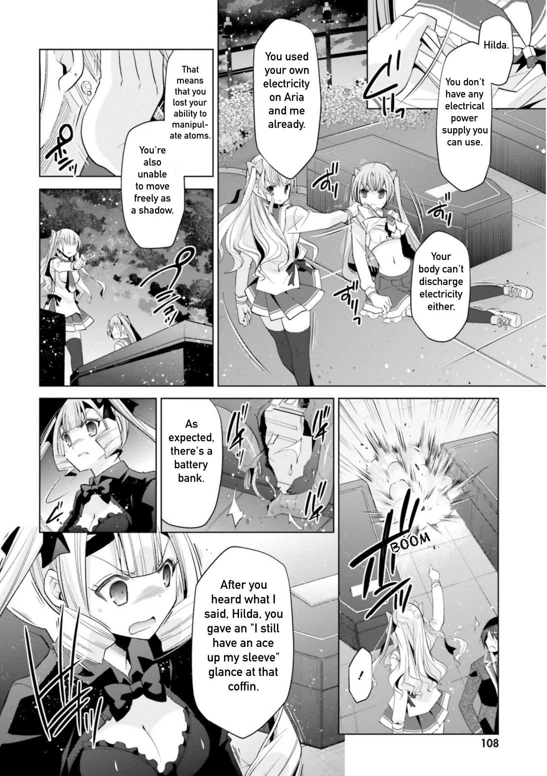 Hidan no Aria Chapter 109 page 22 - Chapter 109: Riko's Determination