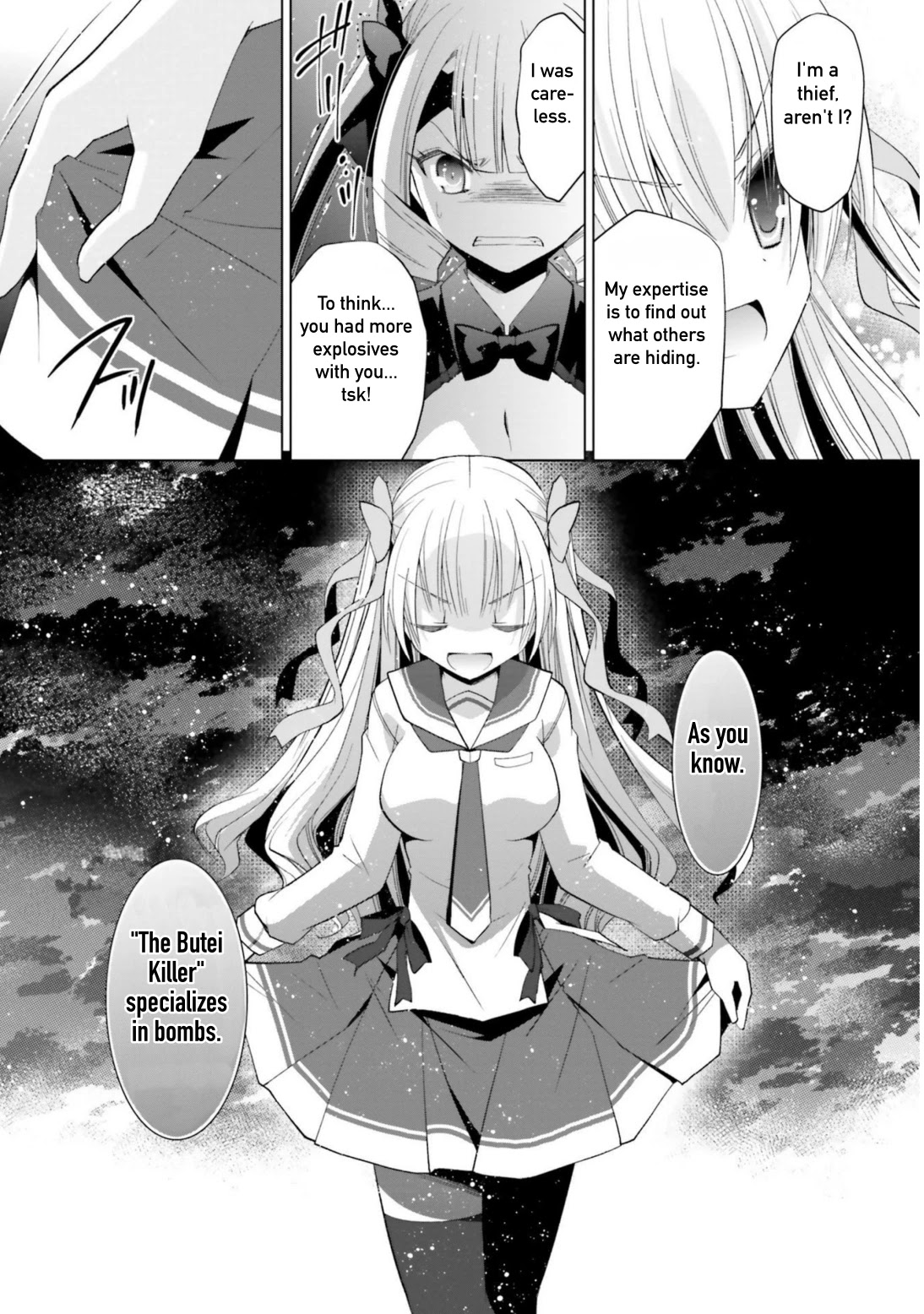 Hidan no Aria Chapter 109 page 23 - Chapter 109: Riko's Determination