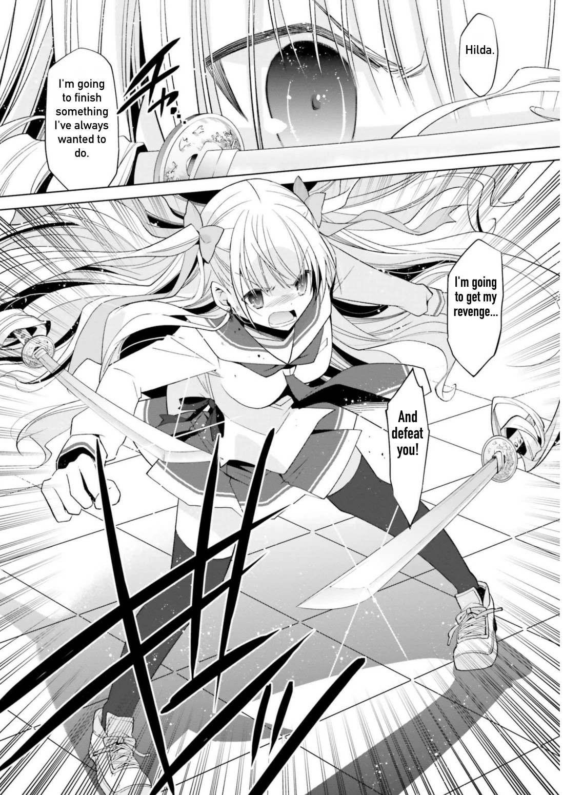 Hidan no Aria Chapter 109 page 26 - Chapter 109: Riko's Determination