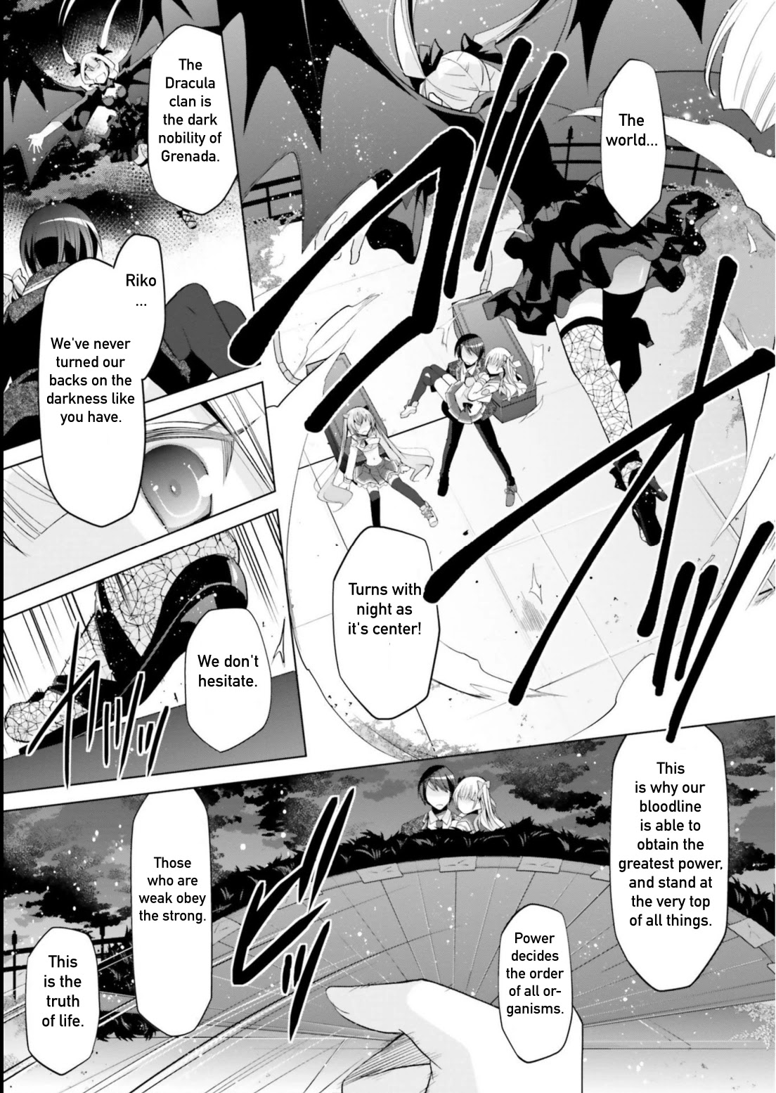 Hidan no Aria Chapter 109 page 3 - Chapter 109: Riko's Determination